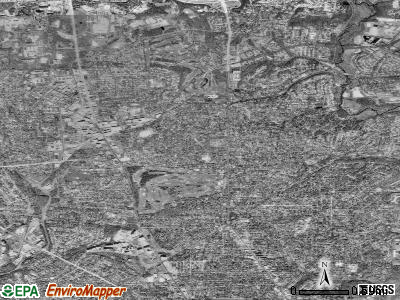 Zip code 20815 satellite photo by USGS