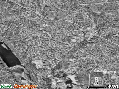Zip code 20816 satellite photo by USGS