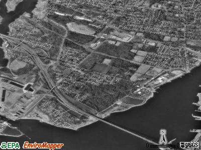 Zip code 02725 satellite photo by USGS