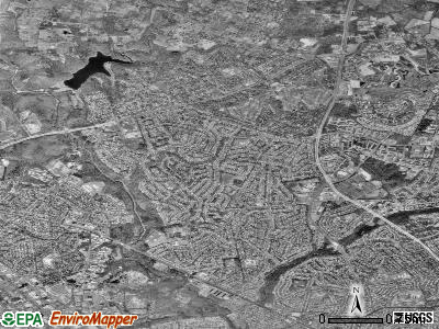 Zip code 20853 satellite photo by USGS