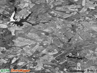 Zip code 20874 satellite photo by USGS