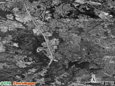 Zip code 21108 satellite photo by USGS