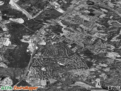 Zip code 21114 satellite photo by USGS
