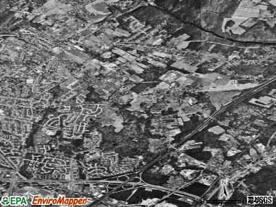 Zip code 21128 satellite photo by USGS