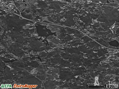 Zip code 02766 satellite photo by USGS