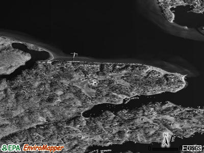 Zip code 21405 satellite photo by USGS