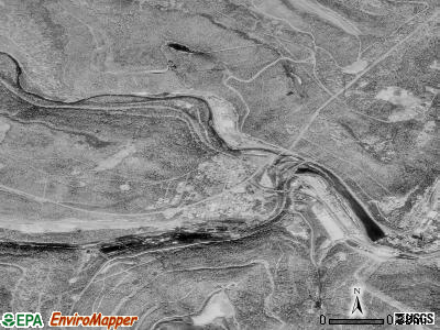Zip code 21523 satellite photo by USGS