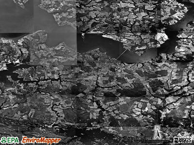 Zip code 21613 satellite photo by USGS