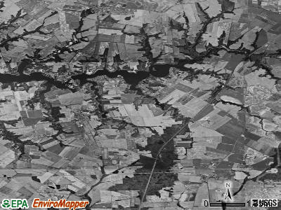 Zip code 21635 satellite photo by USGS