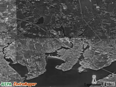 Zip code 02777 satellite photo by USGS
