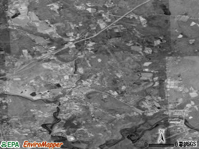 Zip code 02804 satellite photo by USGS