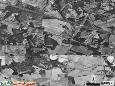 Zip code 21723 satellite photo by USGS