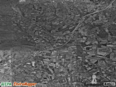 Zip code 21727 satellite photo by USGS