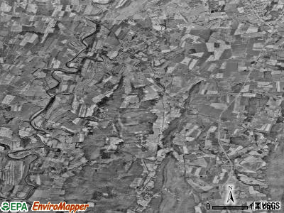 Zip code 21756 satellite photo by USGS