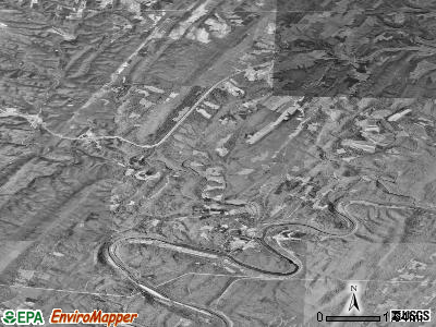 Zip code 21766 satellite photo by USGS