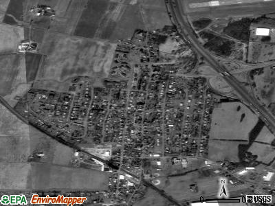 Zip code 21767 satellite photo by USGS