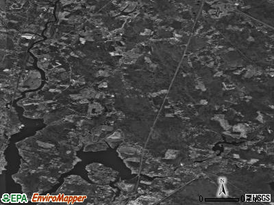 Zip code 02808 satellite photo by USGS