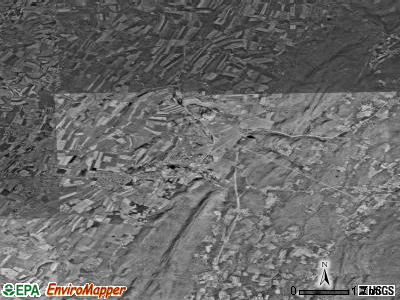 Zip code 21783 satellite photo by USGS