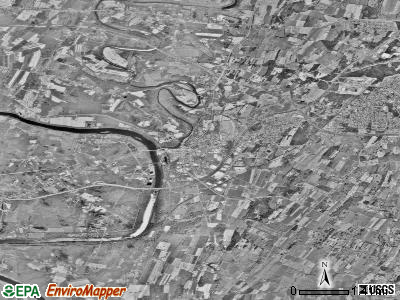 Zip code 21795 satellite photo by USGS