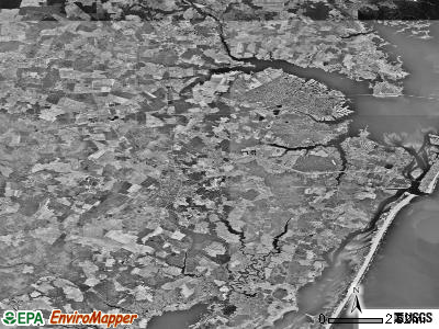 Zip code 21811 satellite photo by USGS