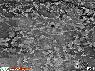 Zip code 21822 satellite photo by USGS