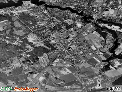 Zip code 21826 satellite photo by USGS