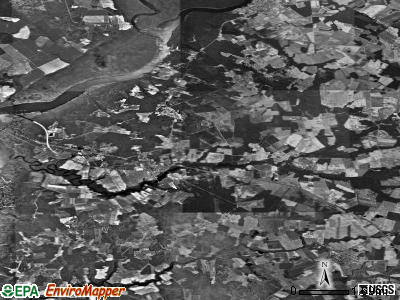 Zip code 21837 satellite photo by USGS