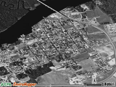 Zip code 21861 satellite photo by USGS