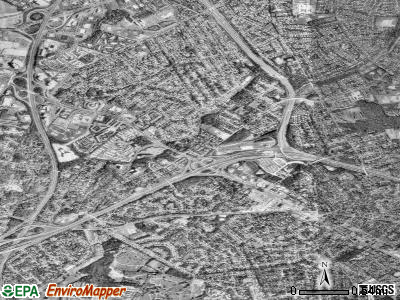 Zip code 22043 satellite photo by USGS