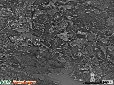 Zip code 22060 satellite photo by USGS