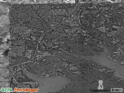Zip code 22079 satellite photo by USGS