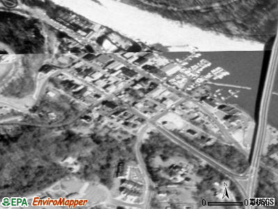 Zip code 22125 satellite photo by USGS