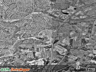 Zip code 22150 satellite photo by USGS