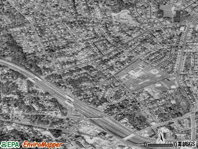 Zip code 22213 satellite photo by USGS