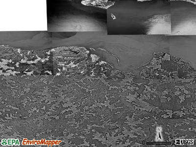 Zip code 22520 satellite photo by USGS