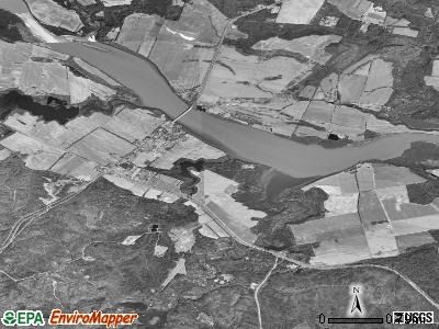 Zip code 22535 satellite photo by USGS