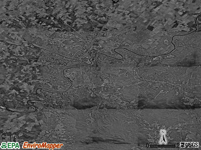 Zip code 22630 satellite photo by USGS
