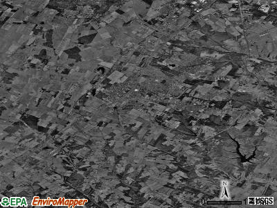 Zip code 22655 satellite photo by USGS