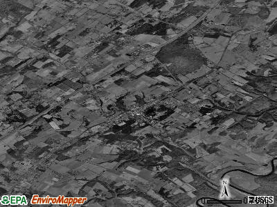 Zip code 22660 satellite photo by USGS