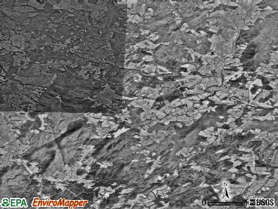Zip code 22718 satellite photo by USGS