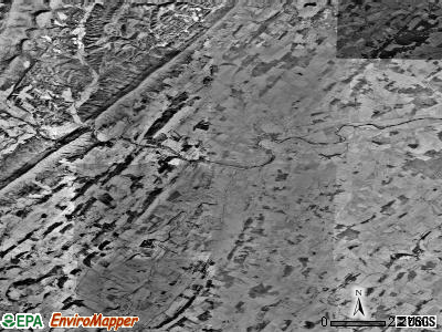 Zip code 22815 satellite photo by USGS