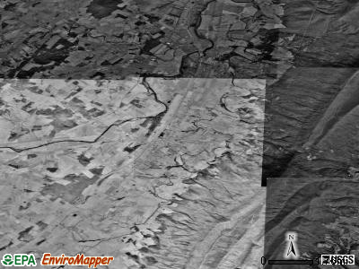Zip code 22844 satellite photo by USGS