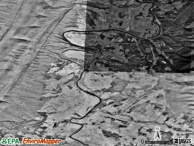 Zip code 22849 satellite photo by USGS