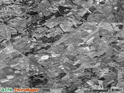 Zip code 22939 satellite photo by USGS