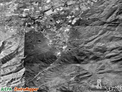 Zip code 22952 satellite photo by USGS