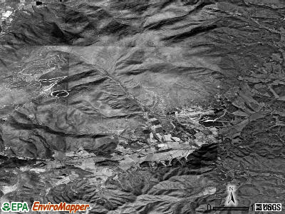 Zip code 22958 satellite photo by USGS