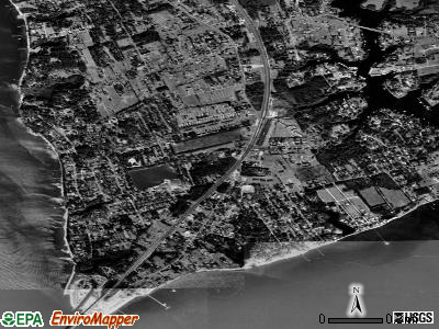 Zip code 23062 satellite photo by USGS