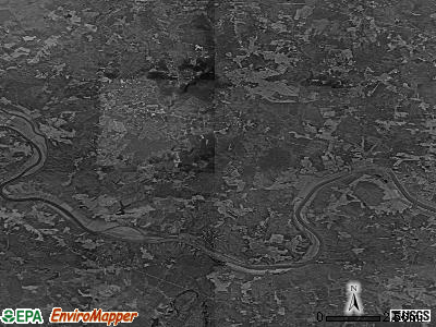 Zip code 23063 satellite photo by USGS