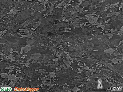 Zip code 23065 satellite photo by USGS