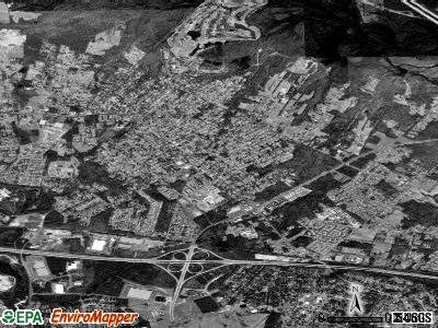 Zip code 23075 satellite photo by USGS